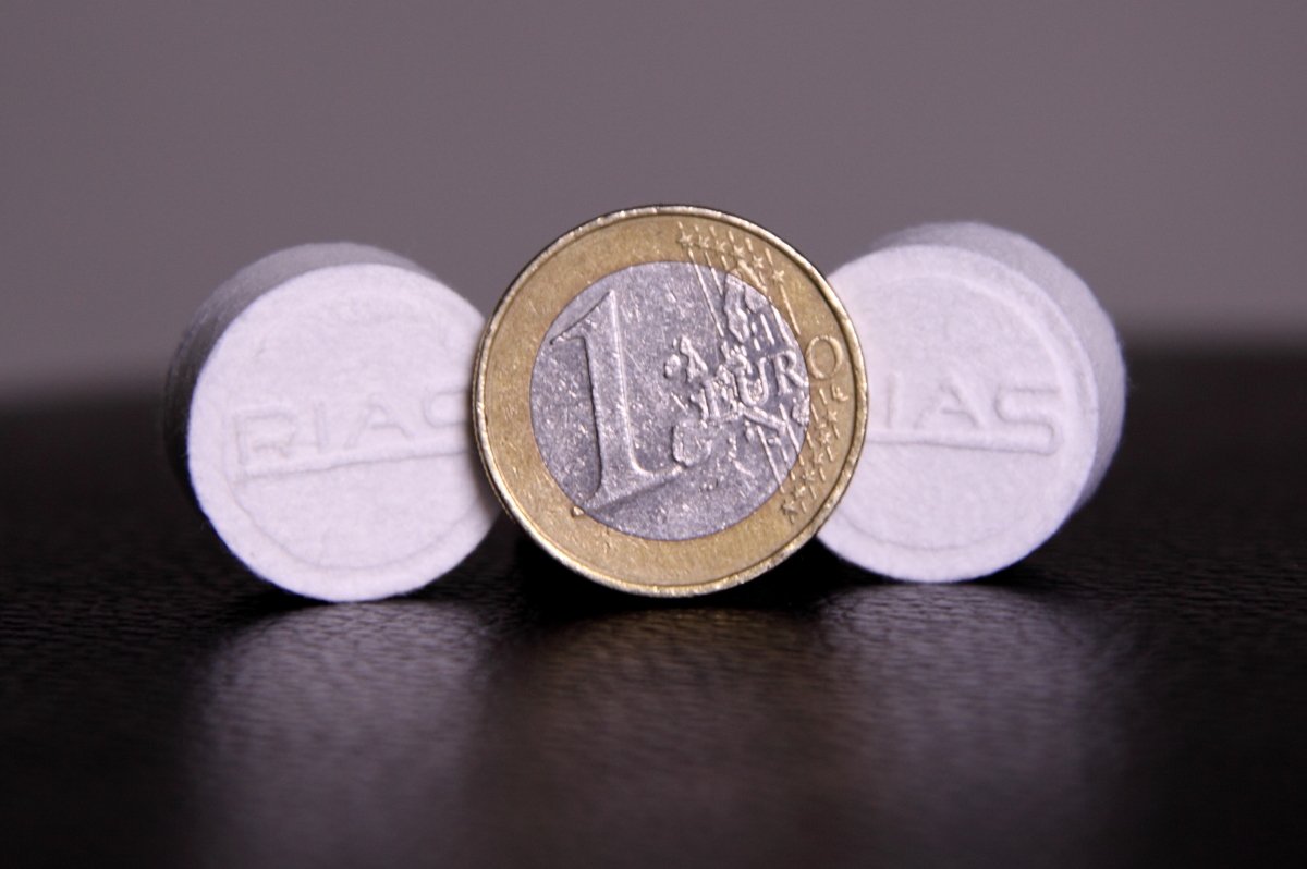 RIAS - Paños secos originales en forma de pastillas, biodegradables, absorbentes, 100 unidades
