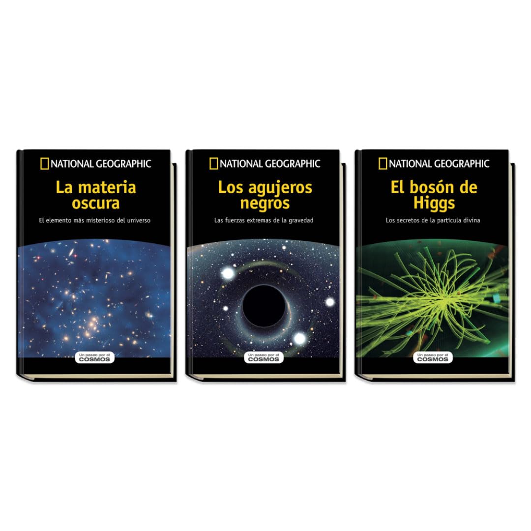Pack Un paseo por el Cosmos I. Contiene 3 volúmenes: La materia