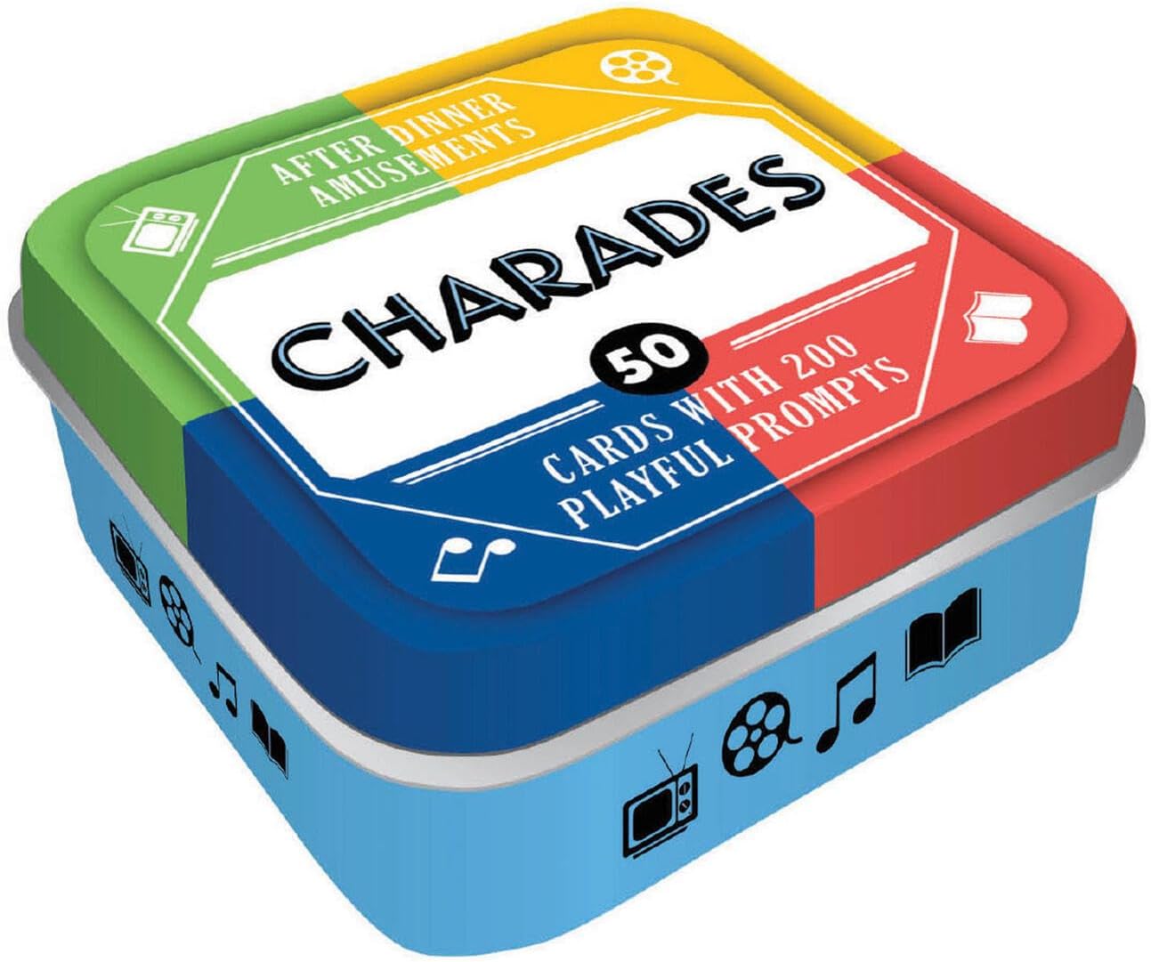 Chronicle Books After Dinner Amusements: Charades: 50 Cards With 200 Playful Prompts