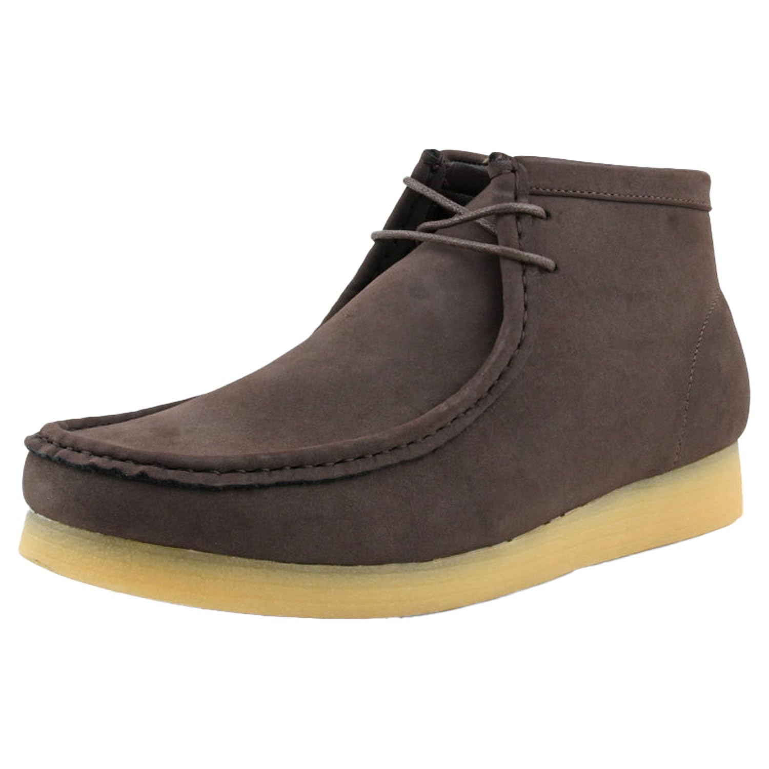 Amali Casual Chukka Boots for Men, High-Top, Lace Up Suede Men's Shoes, Desert Boots with Crepe Rubber Sole