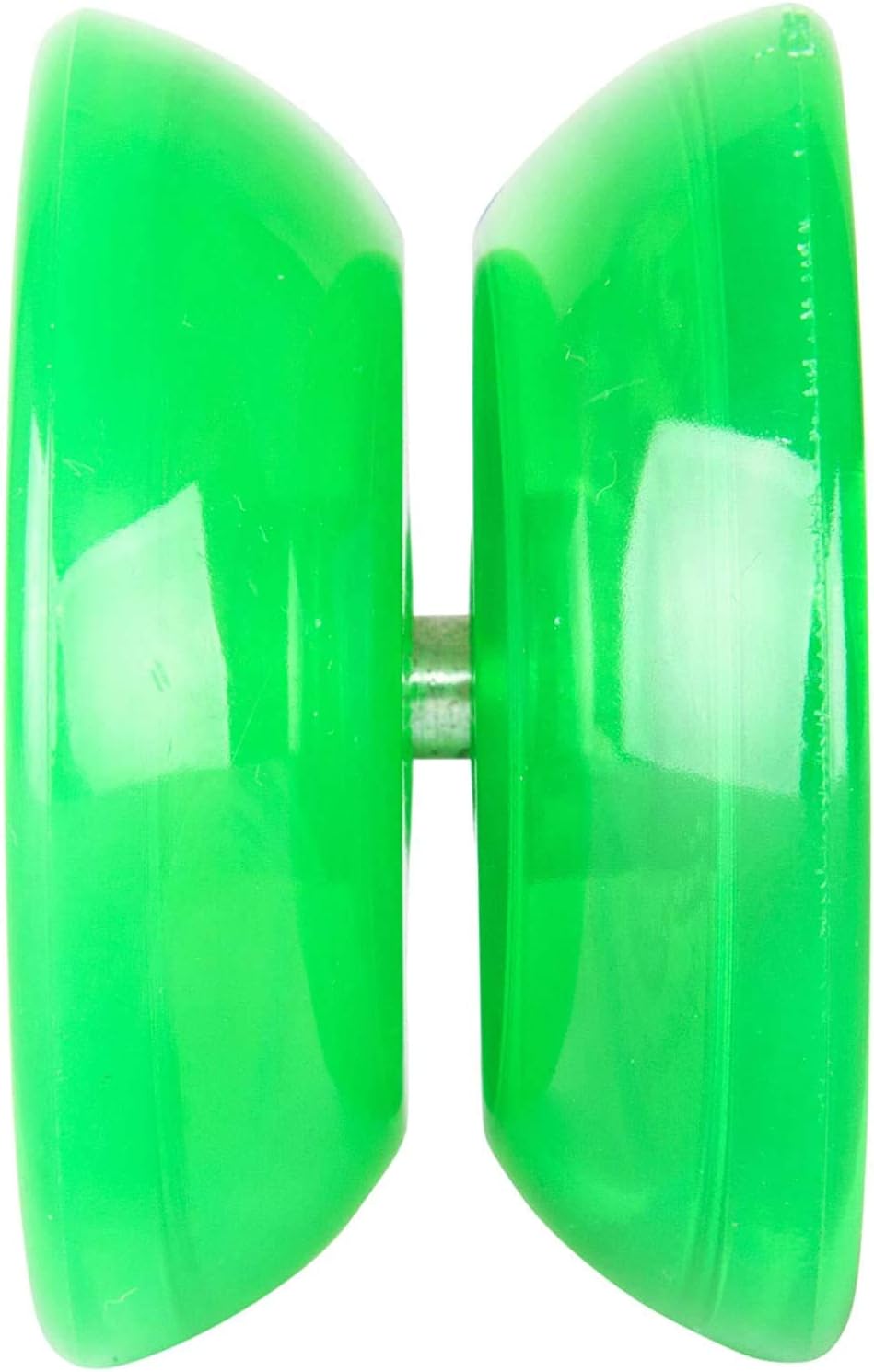 Duncan Toys Butterfly Yo-Yo, Beginner Yo-Yo with String, Steel Axle and Plastic Body, Green