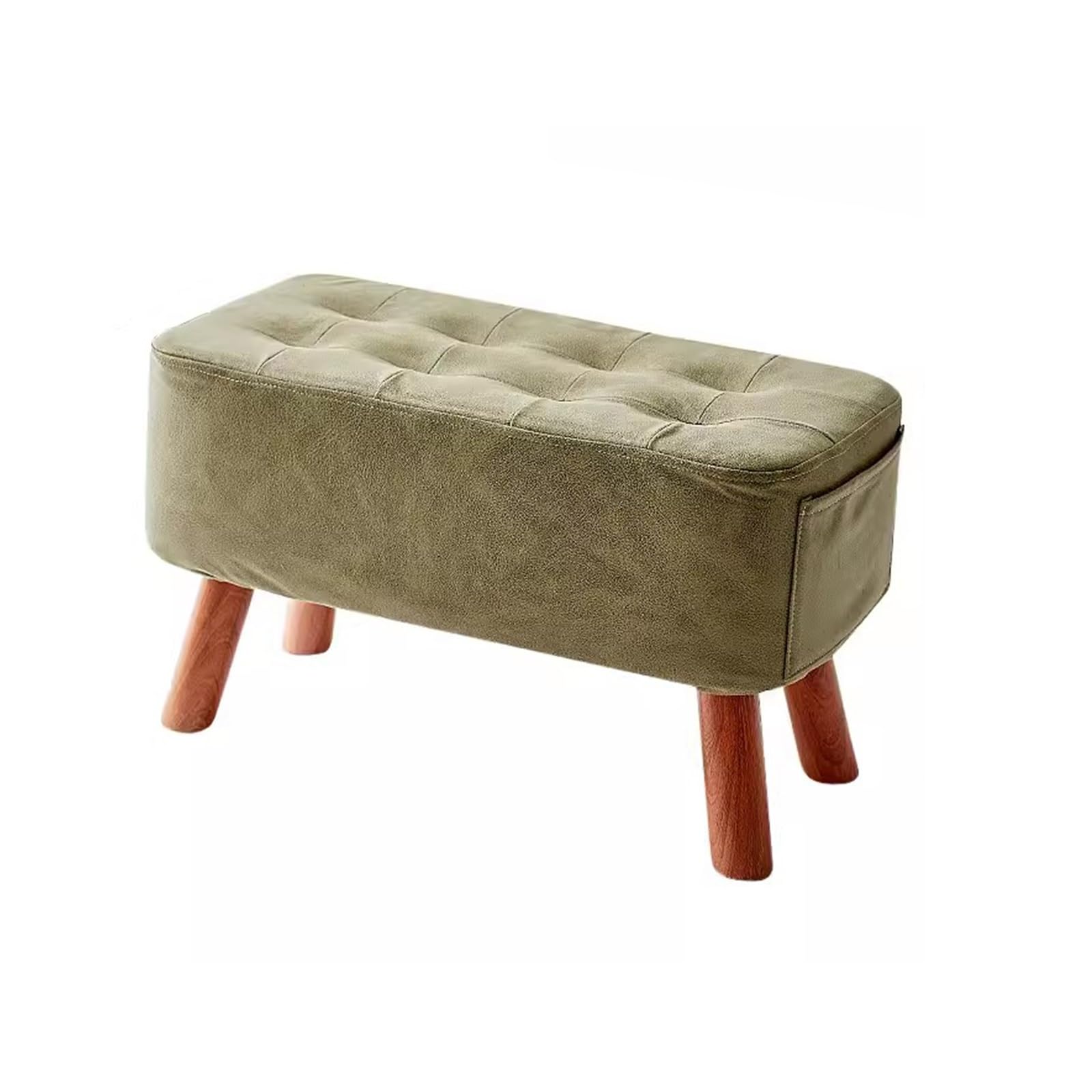 Repose-pieds polyvalent en bois avec assise rembourrée pour soulager vos jambes au bureau