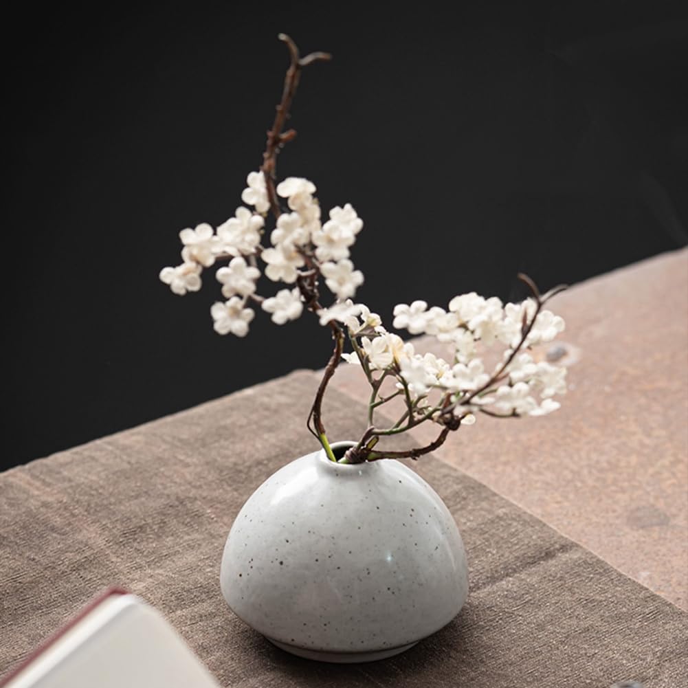 DDMDBYHRY Japanese Style Ceramic Flower Vase Small Ikebana Flower