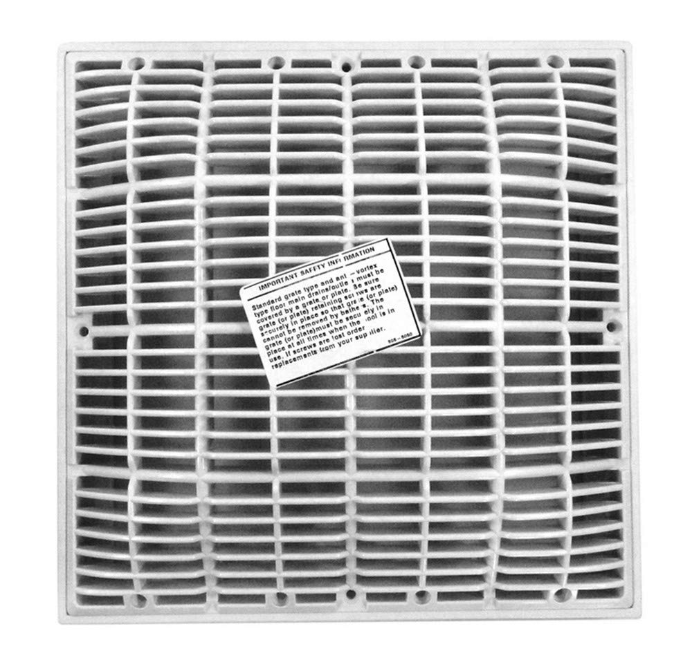 Waterway WW6404720V 12x12in Frame & Grate White