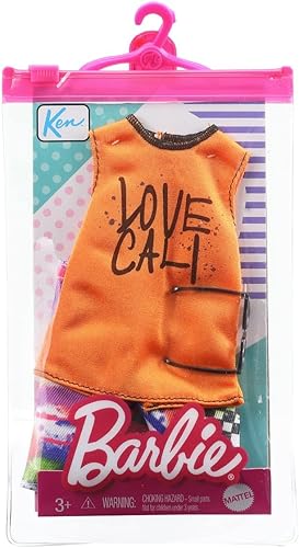 Miniatura 2 de Barbie Ken Complete Look Love Cali Top and Spray Paint Shorts Fashion Pack
