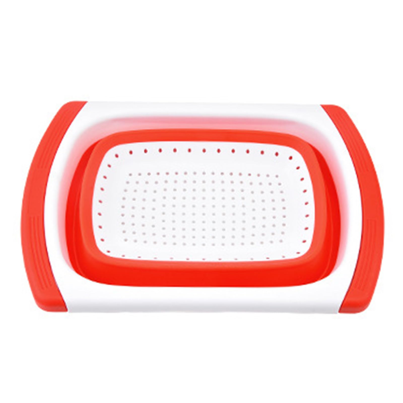 Tsophreniq Vegetable Fruit Washing Drain Basket Expandable Sink Basket Drying Rack for Efficient Washing and Draining Folding Drainer Filter Kitchen Storage Tool