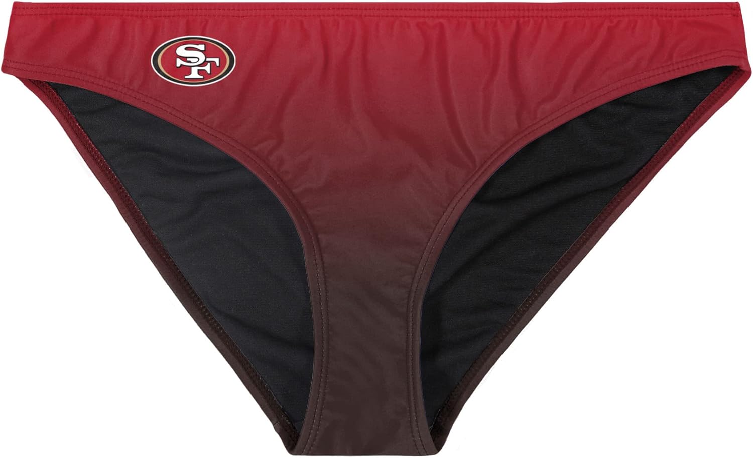 FOCO NFL Womens Gradient Big Logo Bikini Bottom
