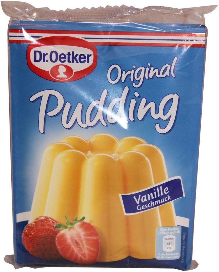 Dr. Oetker Vanilla Pudding 3 Pack by Dr. Oetker Amazon.ca Grocery