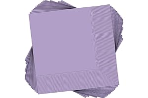 Festive Lavender Napkins: A Touch of Elegance for Special Occasions