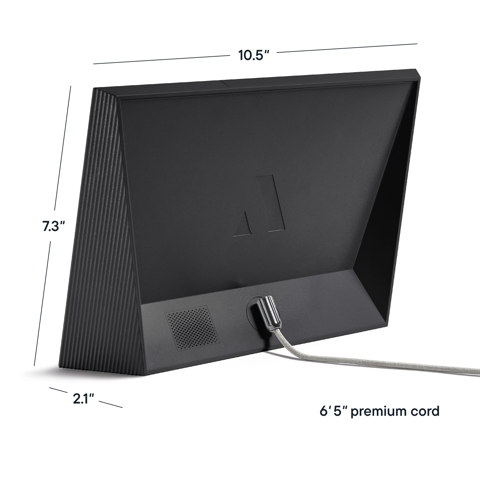 Aura Digital Picture Frame - 10.1" HD Mat Display | Wirecutter's Best Digital Frame for Gifting | Text Photos Directly to Your Frame from Anywhere | Quick & Easy Setup Over WiFi - Free App | No Fees: 10" - Black with Mat