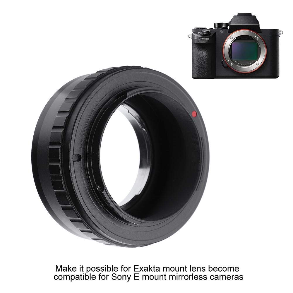 EBTOOLS exakta e-Mount-Objektiv Mount Adapter Kameraobjektivadapter Adapterring für manuelle Fokussierung EXA-NEX Manual Fokussierung Adapterring für Exakta Objektiv für E Mount