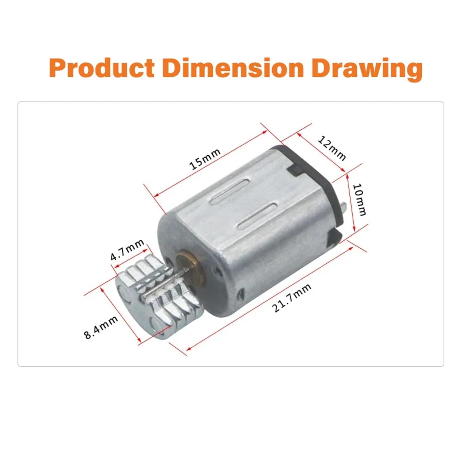 N20 DC Vibration electronic starter electronic starter Massage electronic starter DC 3V 6V OROAOBOMT