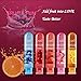 Fruits Flavor Lube Personal Lubricants Water Based Long Lasting Sex lube for Oral Sex Fantasy Strawberry Cherry Orange Peach Bleberry (All Five Flavors Combo)