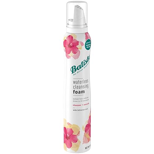 Miniatura 7 de Batiste - Espuma limpiadora sin agua y suavizada con raíz de hibisco, 3.60 onzas