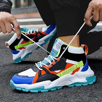 Hot Outdoor Designer Sneakers Men Fashion Colorful Platform