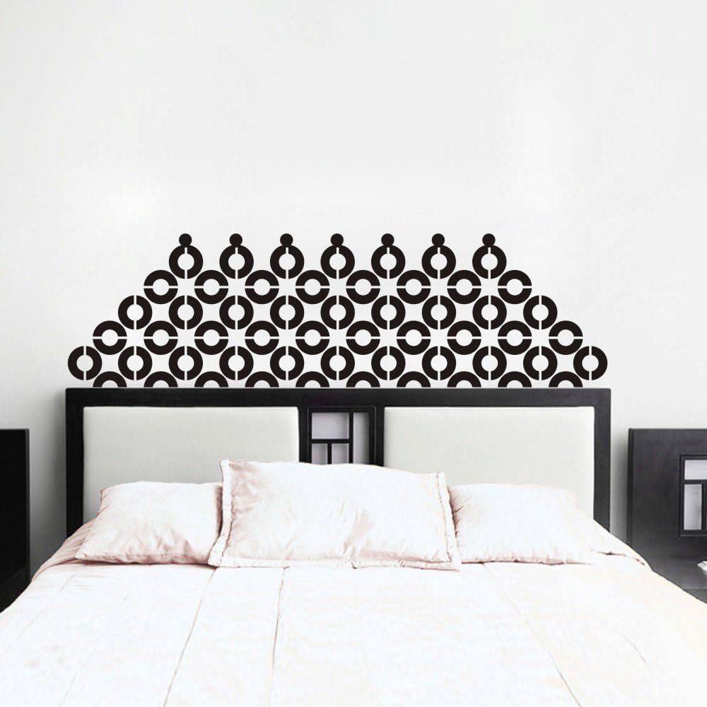 MairGwall Headboard Wall Decal Links Vinyl Bed Wall Sticker Home Decor £¨NOT Real Headboard (Custom, Twin)