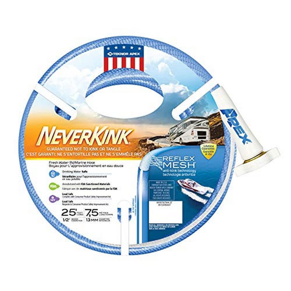 7604-25 NeverKink RV/Marine Water Hose - 1/2" x 25'