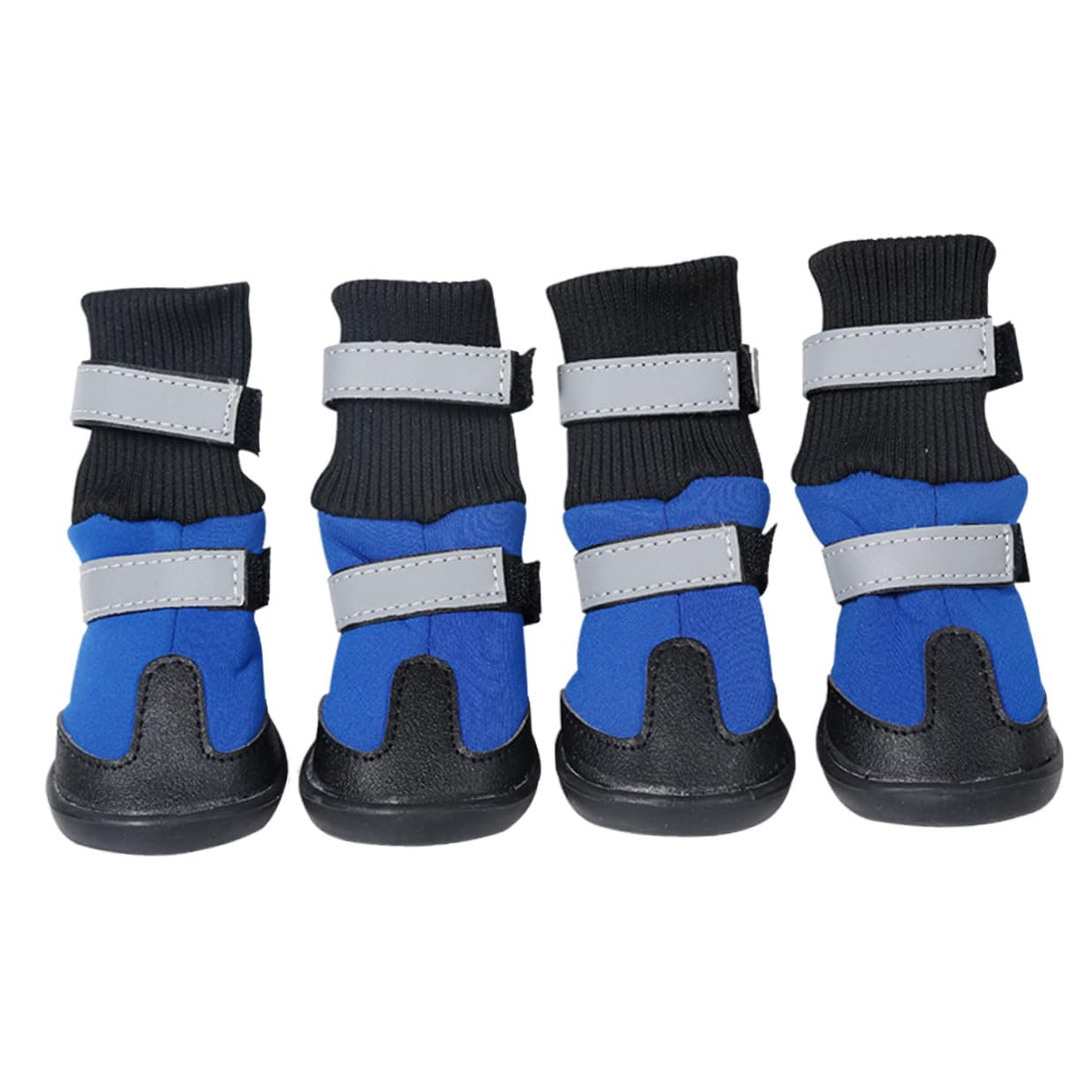Bottes longues chien bleu POPETPOP L protection thermique et visuelle