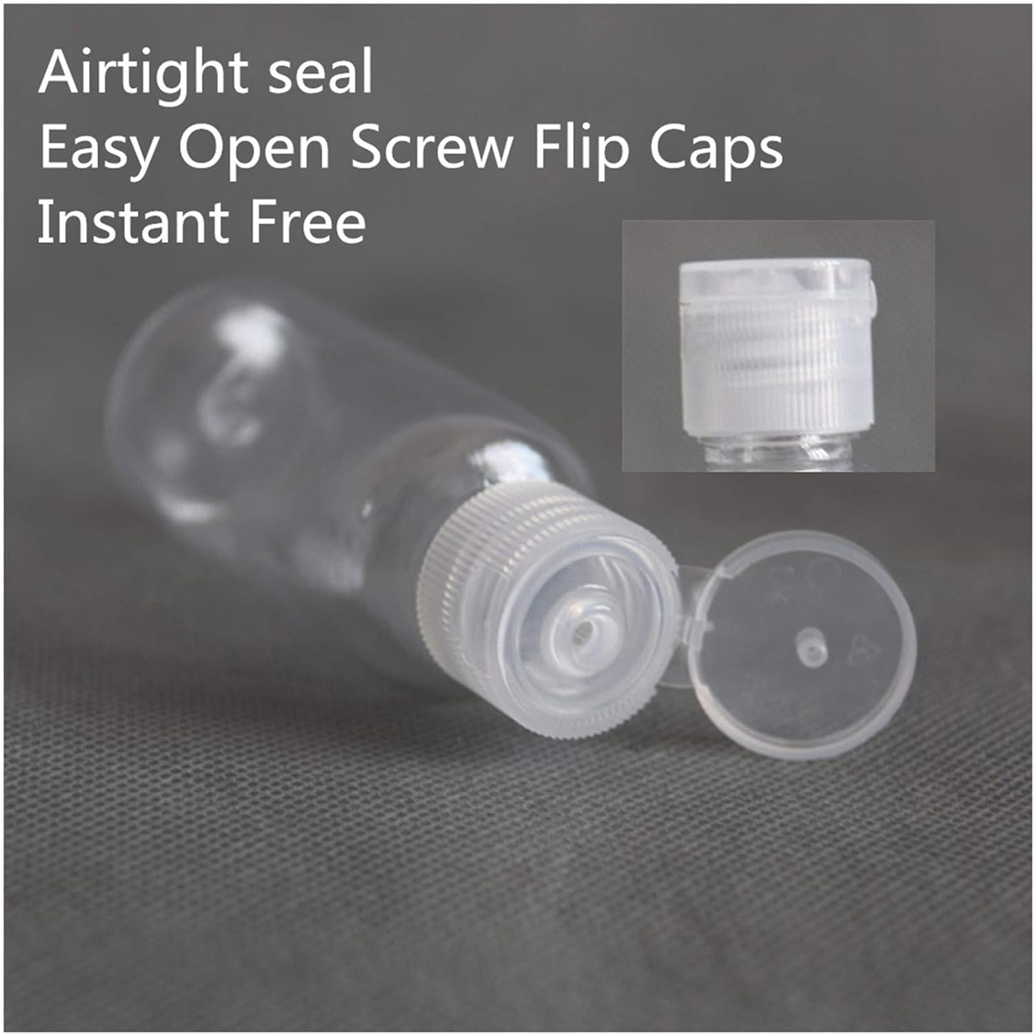 Small Plastic Bottles 2 oz,Plastic Refillable Bottles,Travel Size Bottles Toiletry Bottles Empty with Flip Top Cap,Squeezeable Cosmetic Bottles 60ml for Shampo,Body Wash,Lotion,Hand Snitizer 25Pack … : Beauty & Personal Care
