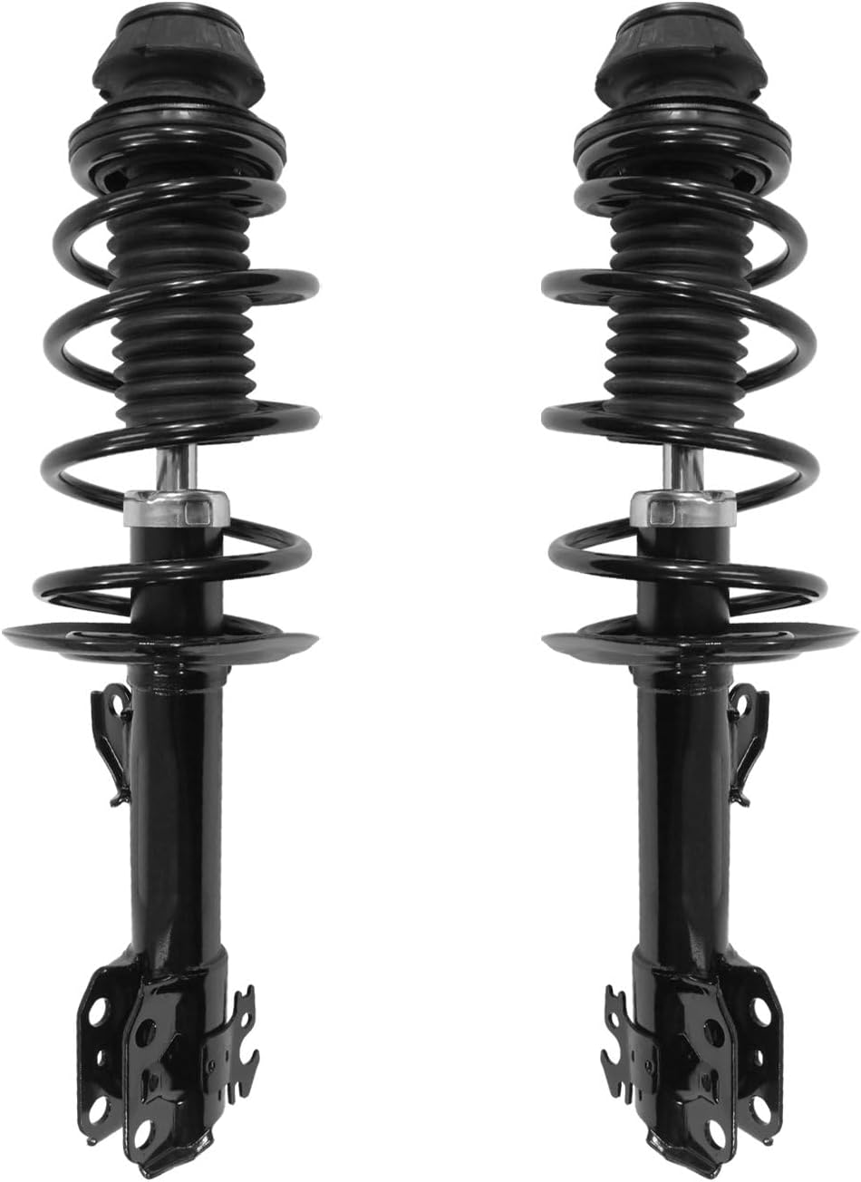 COMPLETESTRUTS - Front Quick Complete Strut Assemblies with Coil Springs Replacement for 2008-2010 Scion xD - Set of 2
