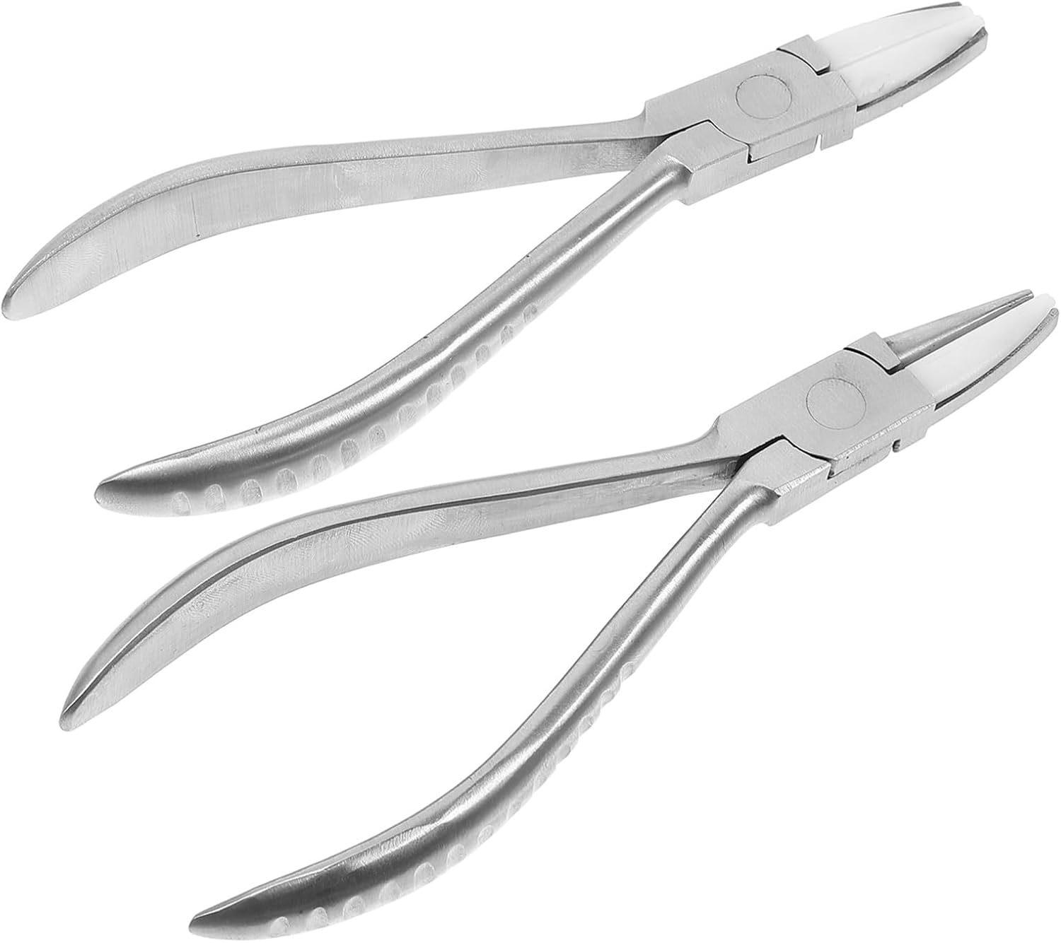 Baluue 2pcs Eyeglass Repair Tool Nose Pad Pliers for Eyeglasses Versatile Repairing Pliers for Home Use - Design for Comfortable Grip