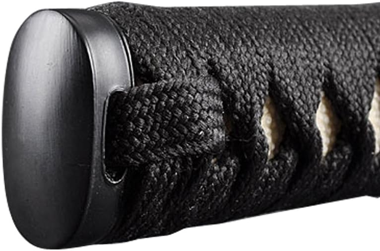 HMS Authentic Katana Training Sword - Handmade Aluminum Alloy Unsharpened Blade, Functional Japanese Sword with Alloy Tsuba for Martial Arts, Cosplay, Gifts & Collectors