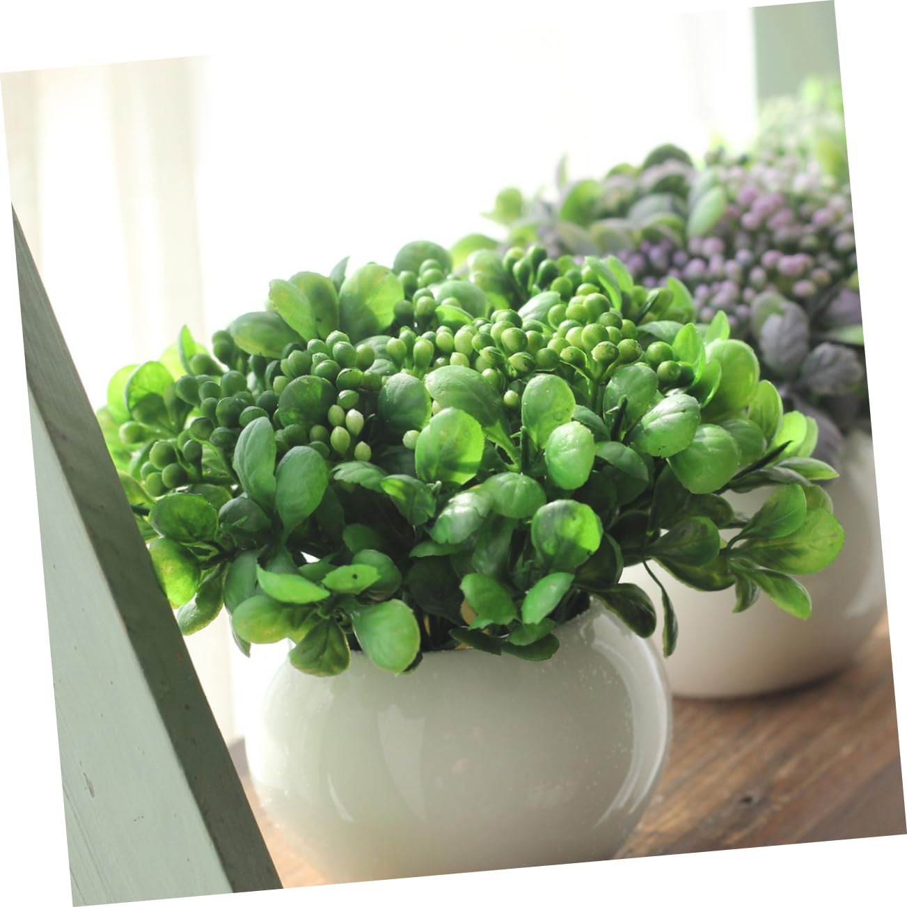 Alipis 2 Set Di Bacche Finte Realistiche Piante Artificiali Decorative Per Cucina E Casa 5 Pezzi * 2