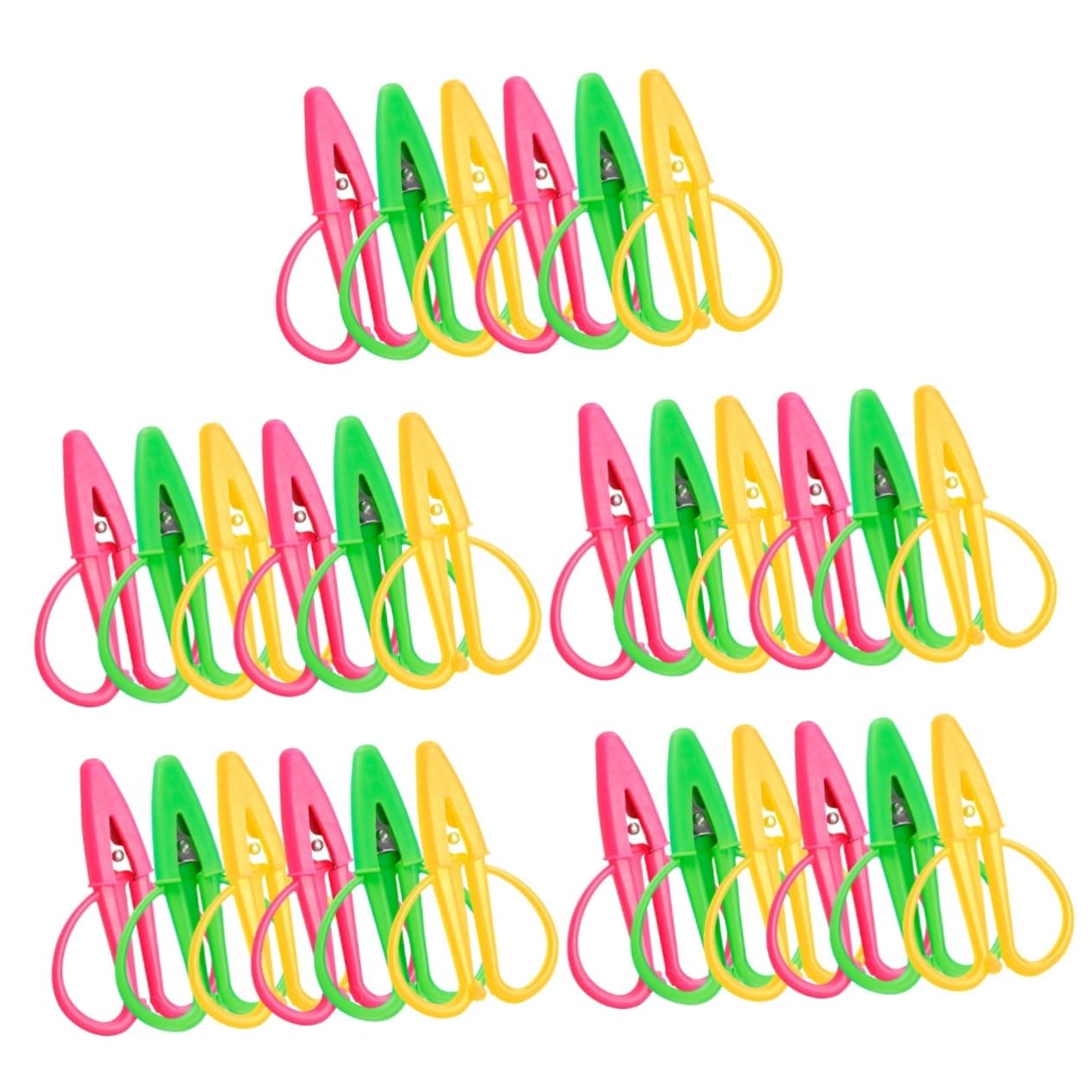 30 Pièces Mini-ciseaux Ciseaux à Broder à Vêtements à Fil Mini Avec Housse De Protection Cisaillement De Broderie Accessoires De Couture Acier Inoxydable