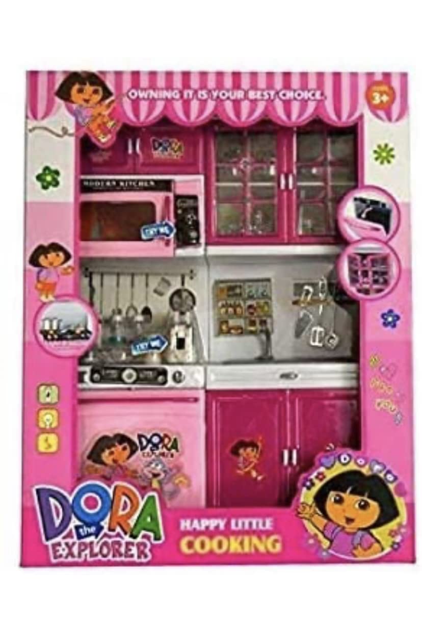 Gift Boxx Dora The Explorer Modern Kitchen Play Set