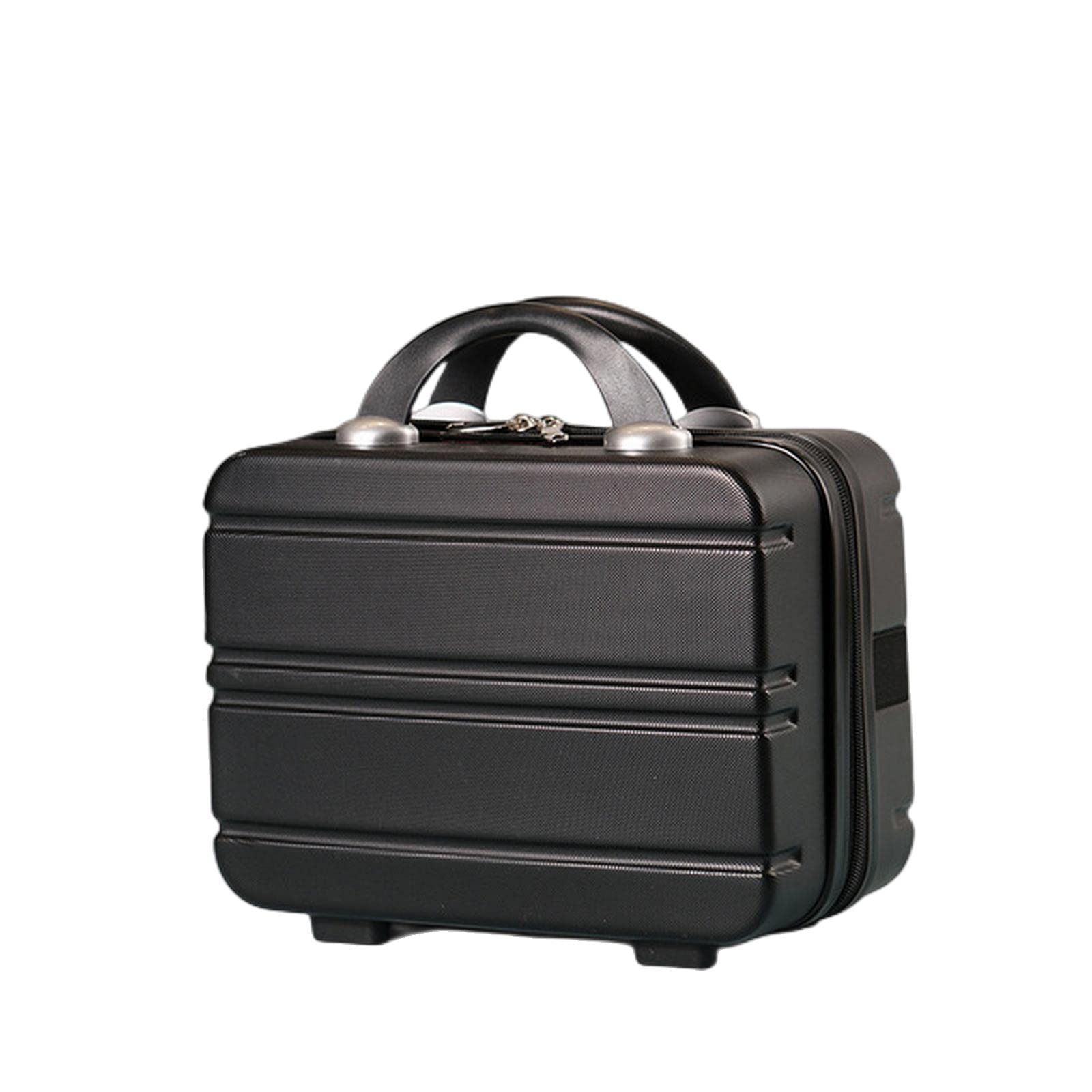 MOGSA Neceser portátil de viaje para mujer, bolsa de cosméticos, color negro