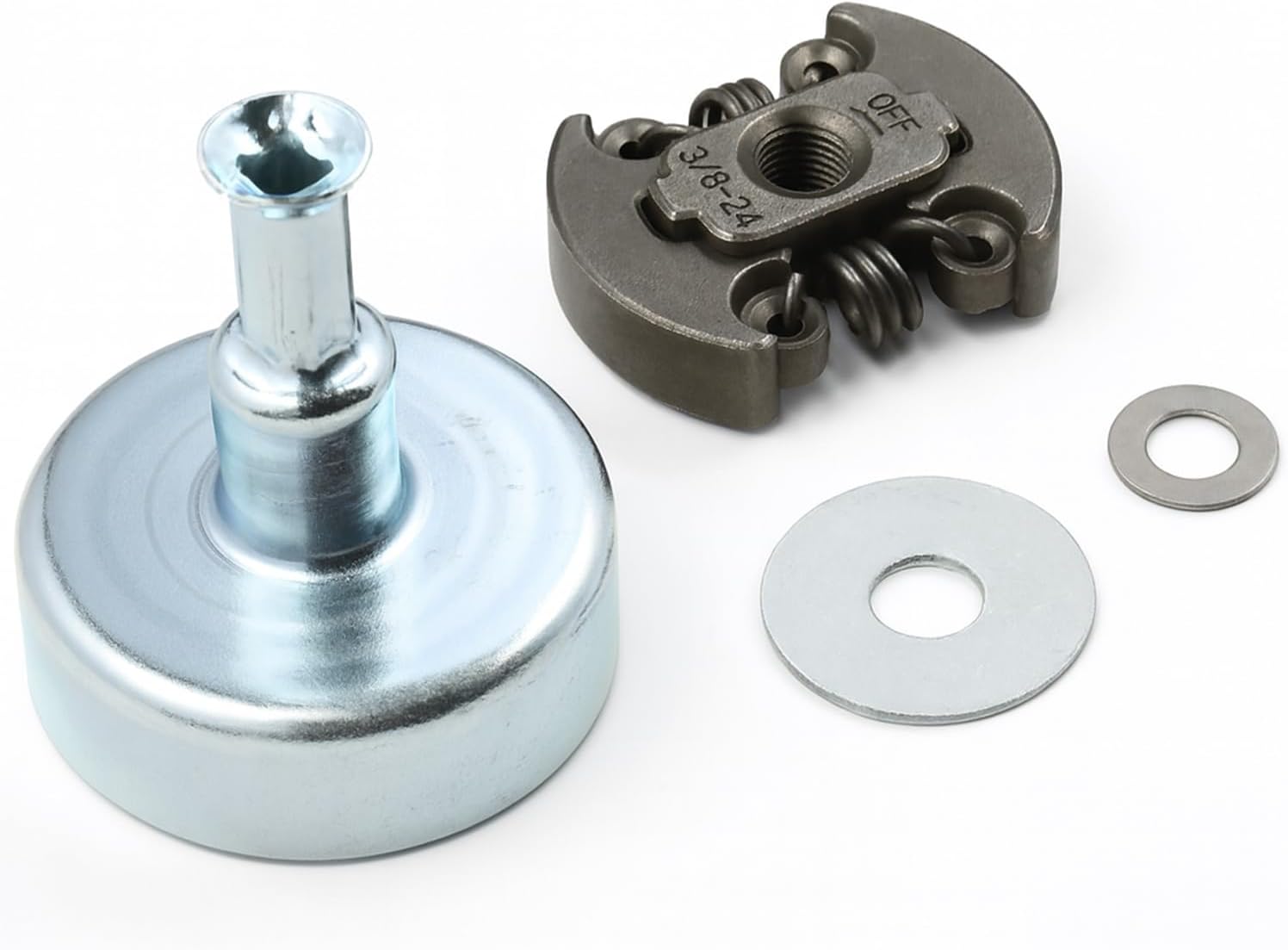 753-05860 Clutch Assembly Compatible with MTD Bolens Craftsman Huskee McCulloch Remington Ryobi Troy-Bilt Yard Machines and Yard-Man Models Replace MTD 753-08114 791-182369 316711370