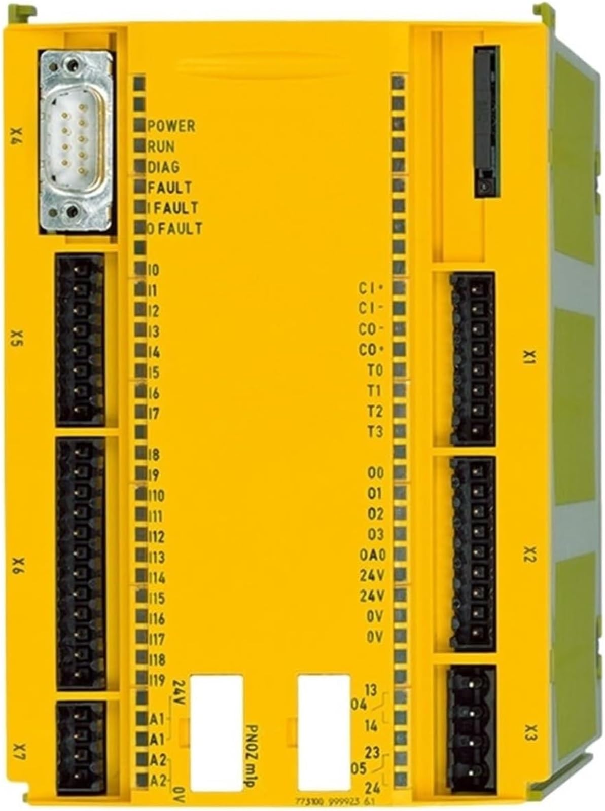 bbzqznb PNOZ m1p Industrial Safe Controller Base Unit for Emergency Stop - 773100 | Overload Protection & Compact Design ,0321