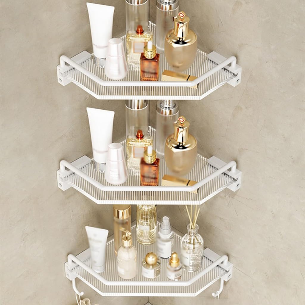 ZerHoc Shower Shelf Corner Corner Shower Caddy Shower Shelf Racks Bathroom Shelves Bathroom tripods Shower Caddy Shelf Shower