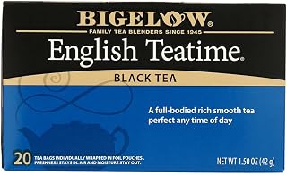 Bigelow English Teatime Tea, 20-Count Boxes (Pack of 12)