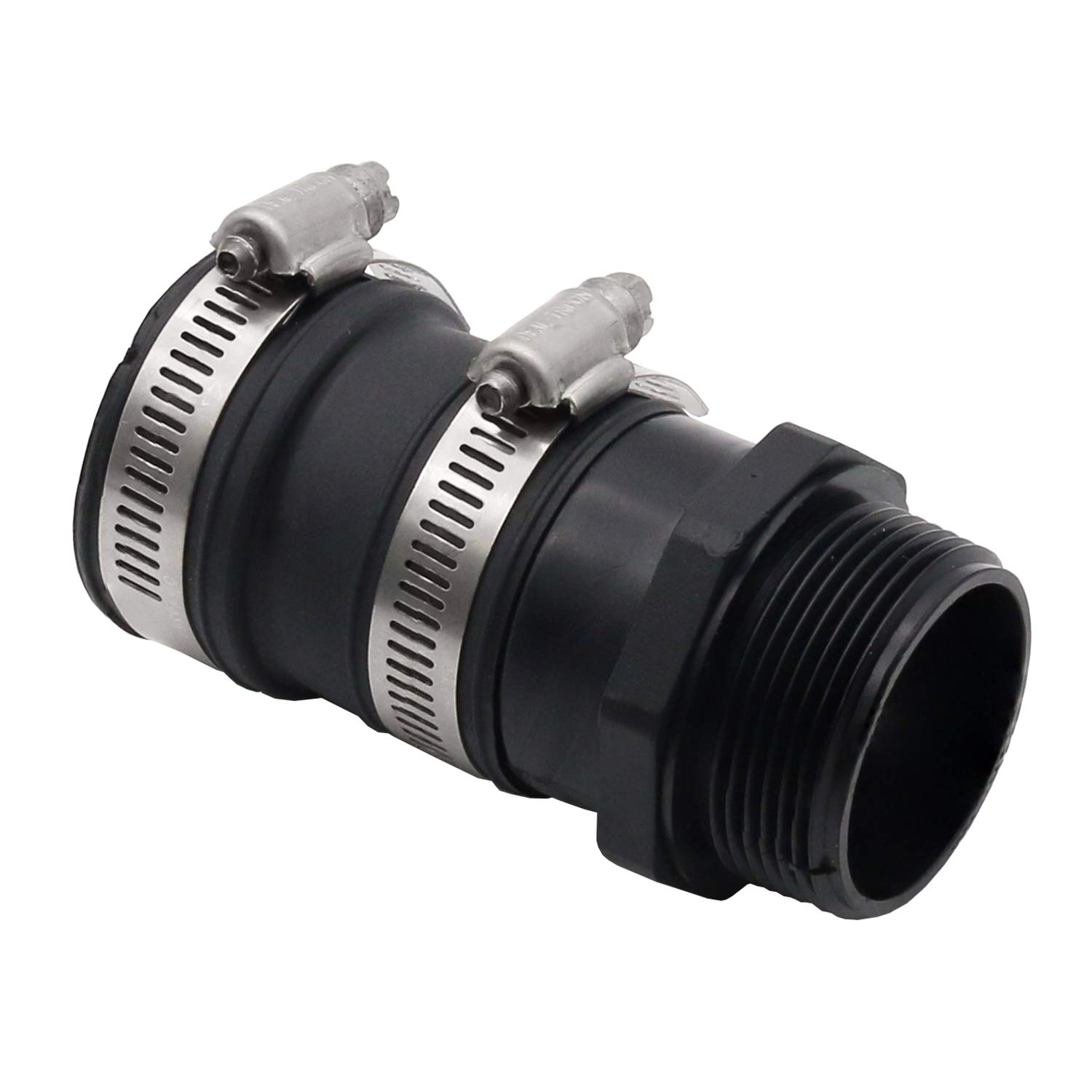 Clapet anti-retour de pompe de puisard Fernco PCV-150T transparent en PVC pour tuyau
