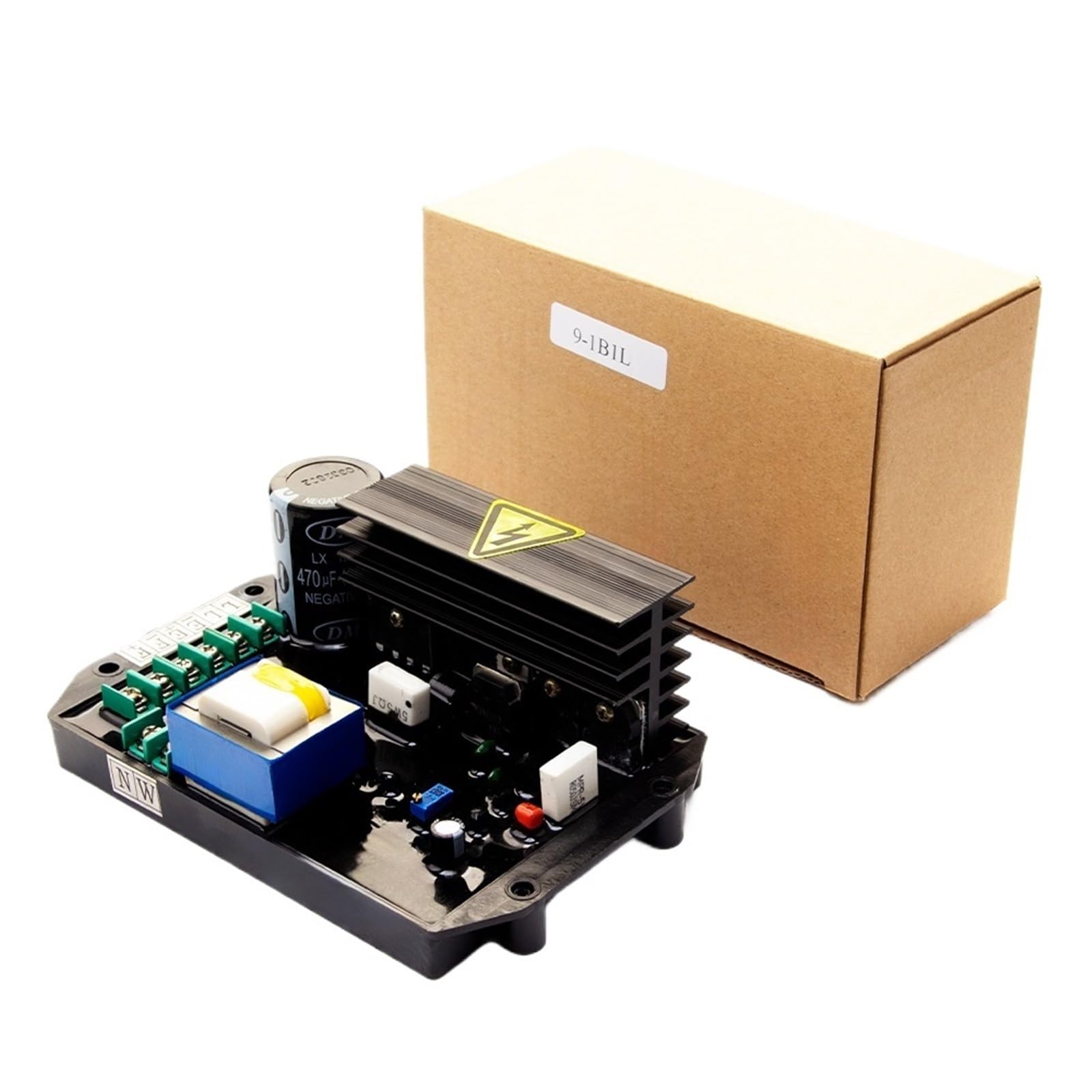 YSNGBOPER 1pcs AVR 20kw 9-1B2L Single-phase excitation Automatic Voltage Regulator kit