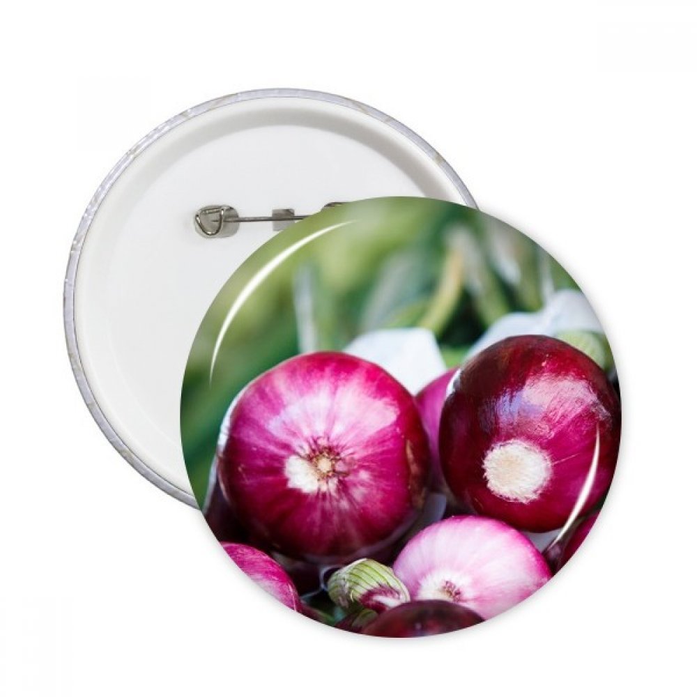 Badge oignon rond multicolore M DIYthinker une idée cadeau originale pour vêtement - 3