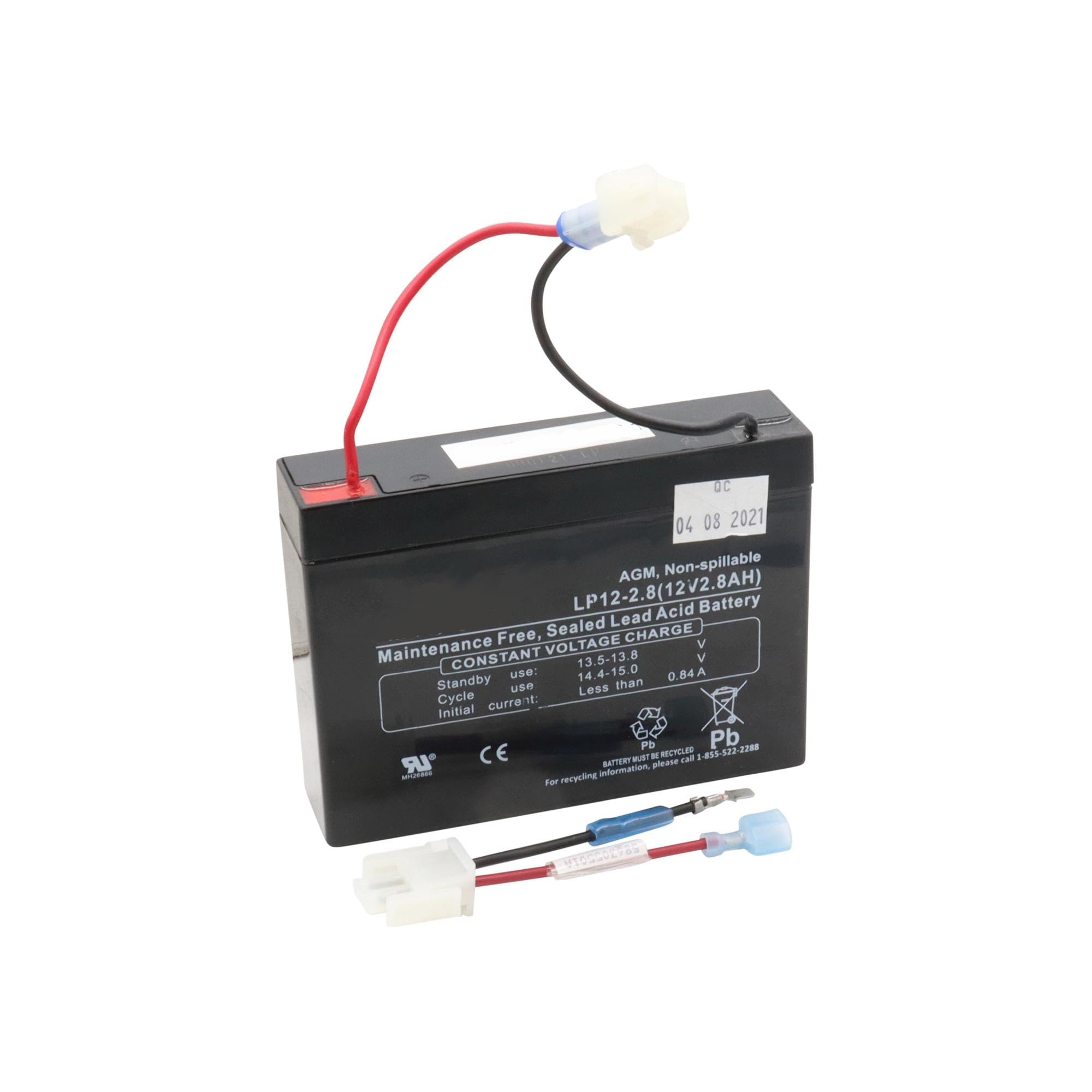 SECURA Batterie 12V 2,8Ah compatible avec McCulloch M95-66X 960210023 Tracteur de pelouse