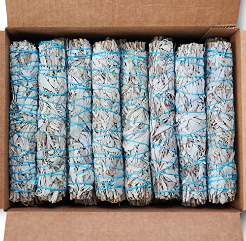 9-Sage-Smudge-Sticks-Wholesale-Bulk-Sustainably-Grown-for-Spiritual-Growth-Self-Care-12-Bundles 9 Sage Smudge Sticks Wholesale Bulk Sustainably Grown for Spiritual Growth Self Care 12 Bundles