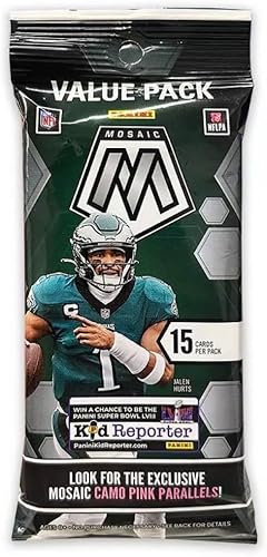 Panini Mosaic - Paquete de 15 tarjetas coleccionables por paquete 2023 para violonchelo