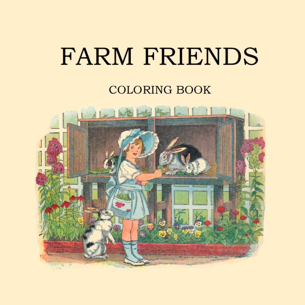 FARM FRIENDS: Coloring Book