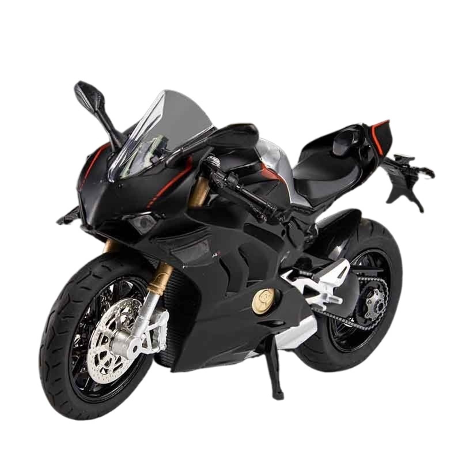 UTJUYFCGF for Ducati V4S Panigale Diecast Motorcycle Model 1:12