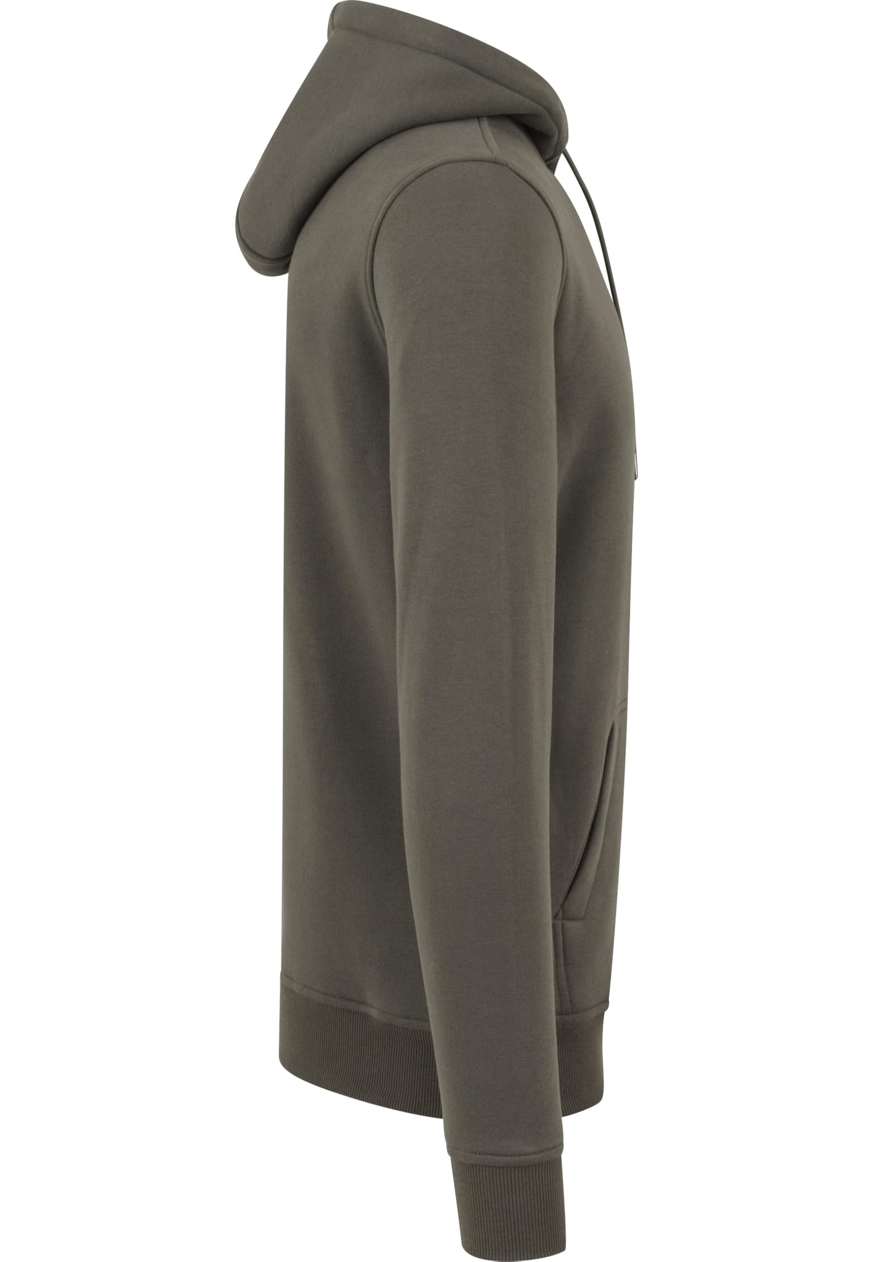 Urban Classics Męska bluza z kapturem Bomber, zielony (oliwka 176), M