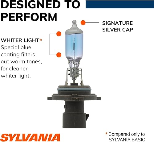 Miniatura 5 de Foco halógeno faro de alto rendimiento Sylvania 9003 (también encaja en H4) SilverStar (paquete de 2), 9006XS