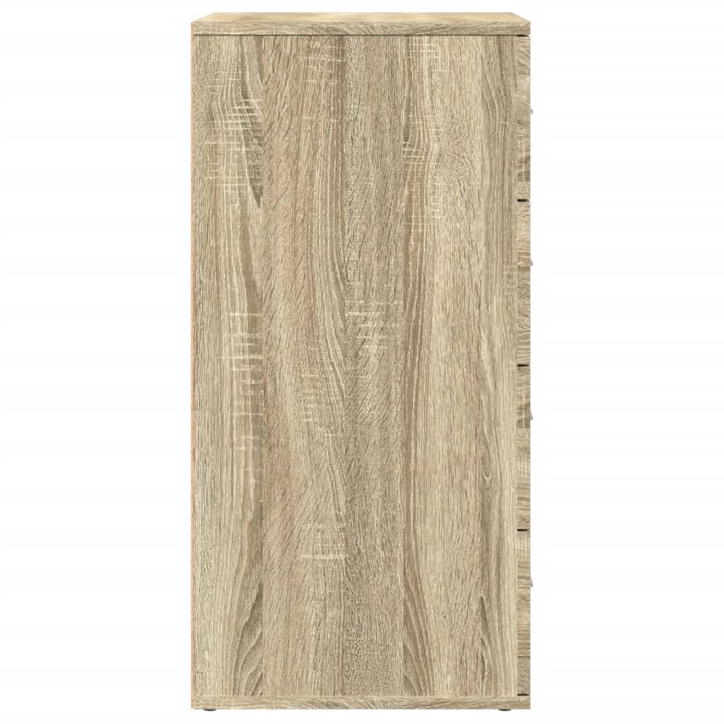 Kredensy 2 szt. dąb Sonoma 60 x 39 x 80 cm materiał drewnopochodny Living Room Cabinets szafka bufetowa kuchnia szafki kuchenne szafka apteczna kuchnia do jadalni kuchni deserów sklep