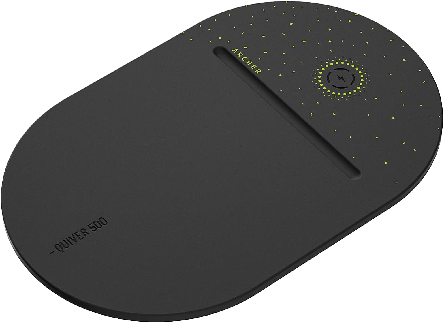 Archer Tech Lab Quiver 500 Gaming Mousepad, 15W Wireless Charging, All Qi Device Compatible