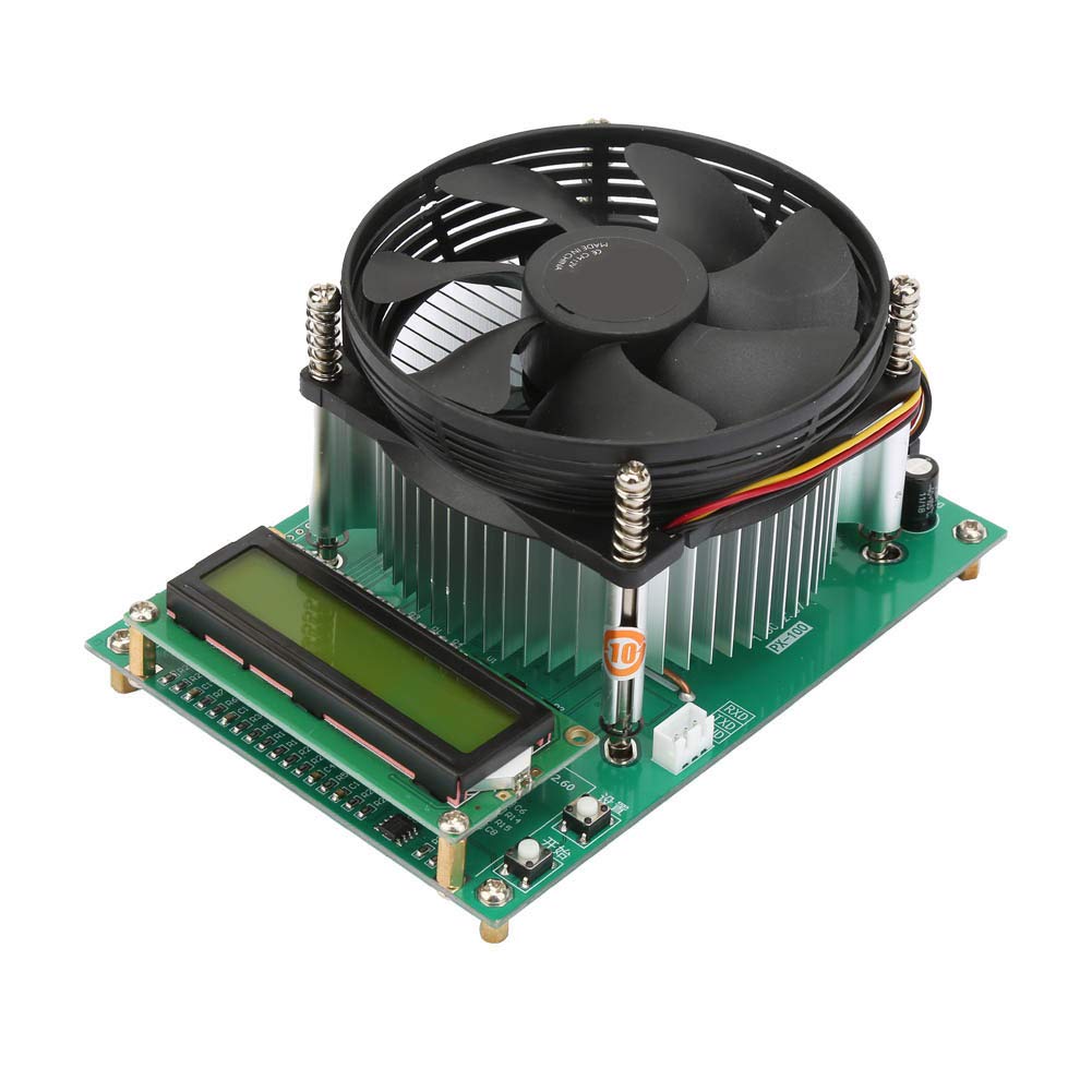 Comprobador de carga electrónico Tablero de carga de corriente constante de corriente constante con ventilador de CPU