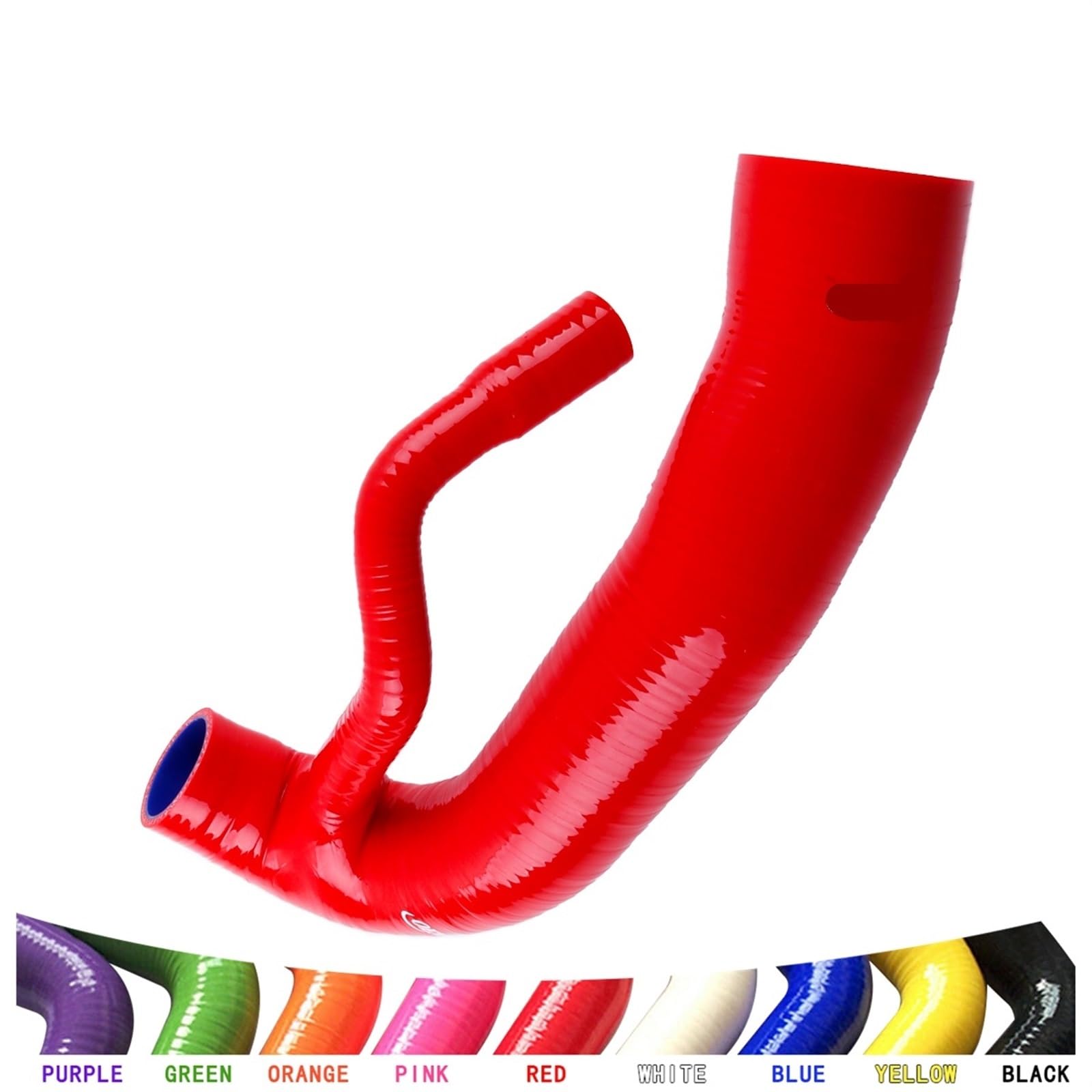 Pasuje do Cooper S R56 R57 R60 Countryman N18 1.6T silnik benzynowy przewód dolotowy turbosprężarka do filtra powietrza rura silikonowa Pressure Sensor Hose(Yellow)
