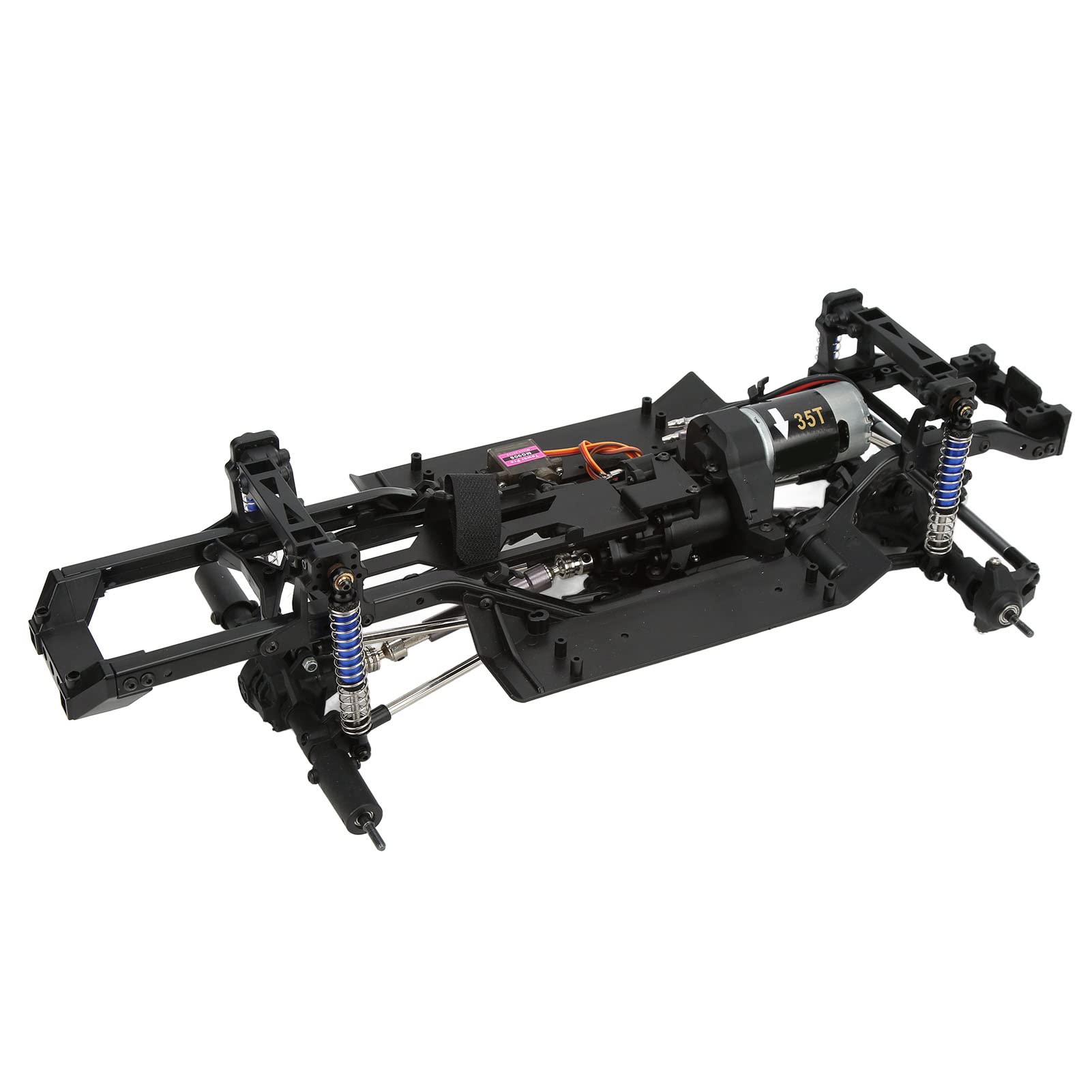 2 -prędkość podwozia podwozia podstawka pod osobą z silnikiem dla rozstawu osi Traxxas 313 mm 1/10 RC (Senza ruota)
