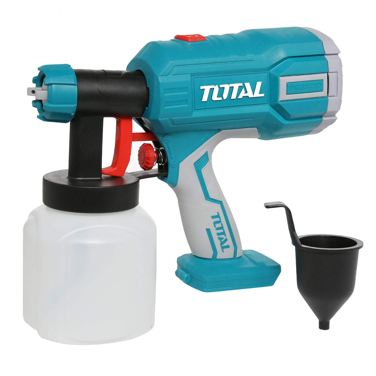 Total Li-Ion 20V Cordless Spray Gun Fence Paint Sprayer Walls (Battery not inc)